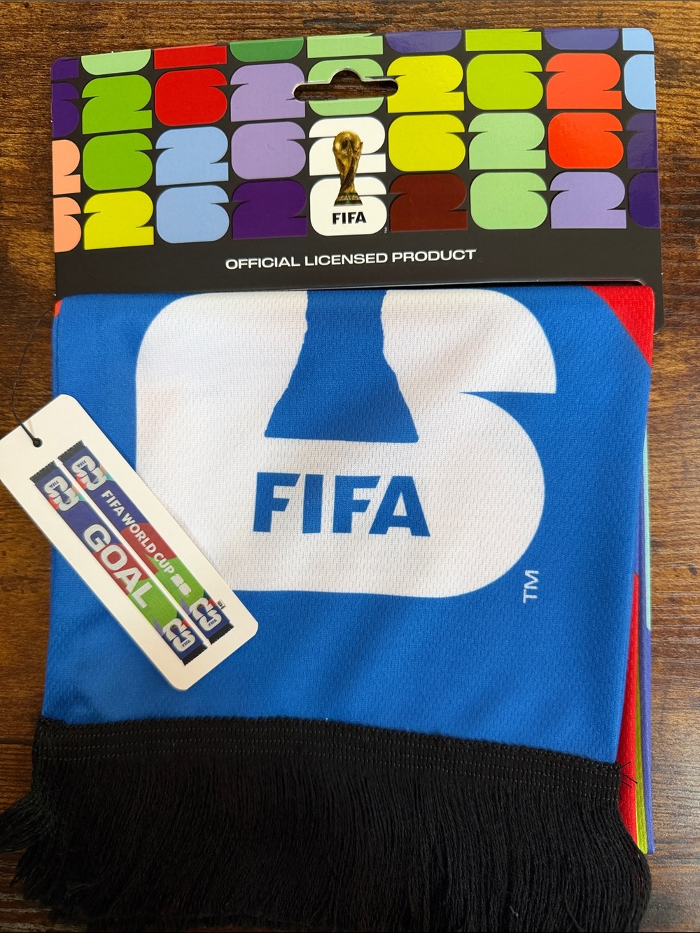 2026 FIFA World Cup Soccer Official Licensed Scarf